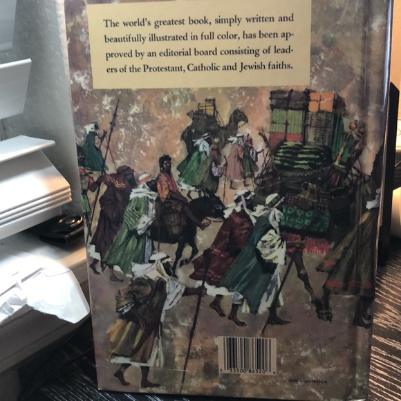 The Golden Children's Bible Golden Books 1999 Stories Old New Testament Christai - Picture 2 of 12